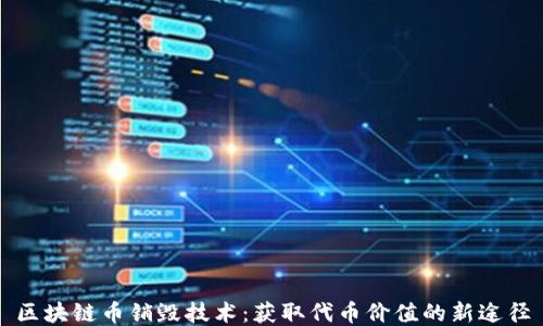 
区块链币销毁技术：获取代币价值的新途径